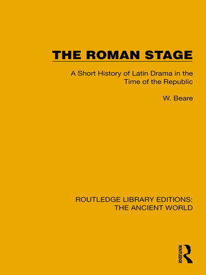 cover image of The Roman Stage